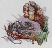 A construct mouse familiar.