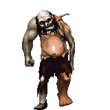 A flesh golem from 3DO's Advanced Dungeons & Dragons: Slayer (1995).