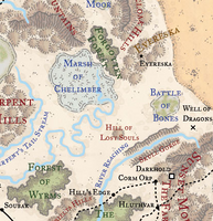 Map of the Backlands in 1372 DR.