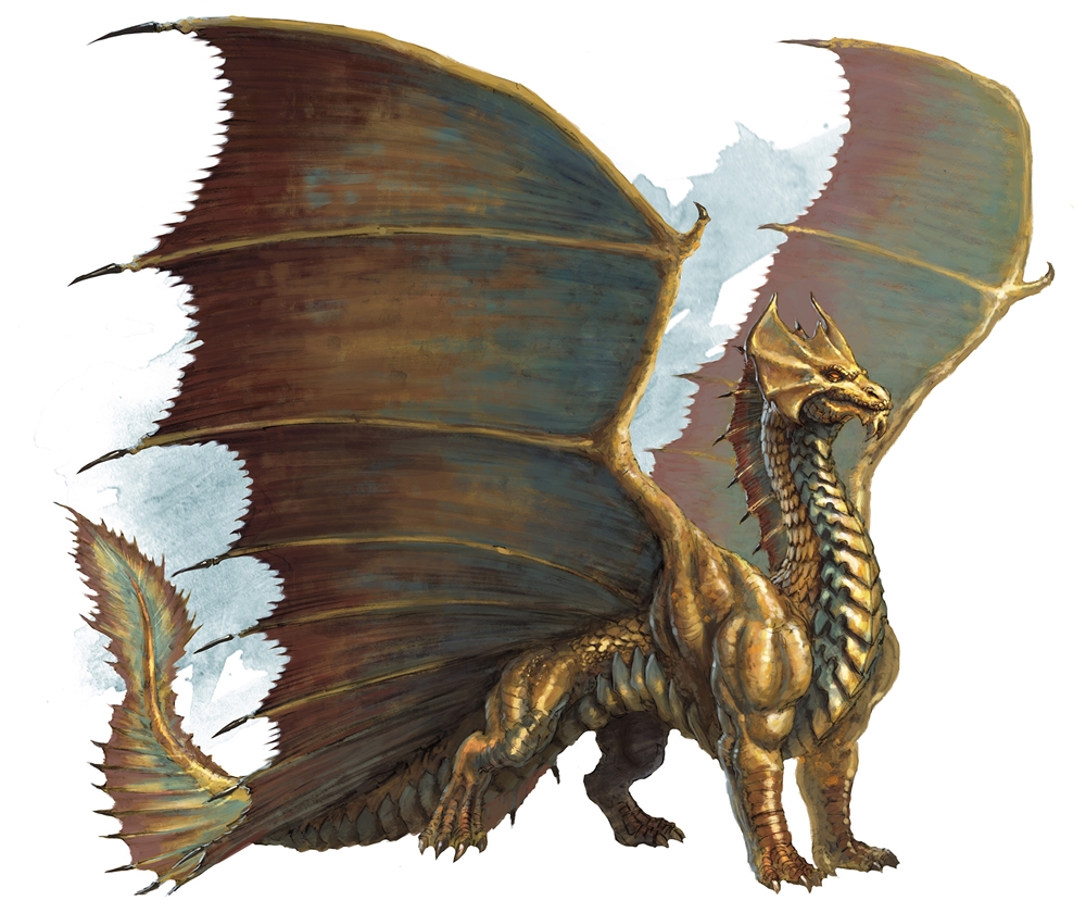 Brass Dragon (Creature), Advanced Dungeons & Dragons 2nd Edition Wiki