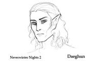 Daeghun Farlong, concept art for Neverwinter Nights 2.