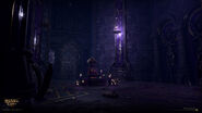 An altar of Shar silently waiting for a blood offering.