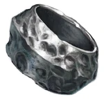 The signature ironfell ring of the Warlock Knights.
