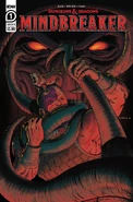 A closeup of Uddron on cover B of Mindbreaker 1.