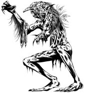 A depiction of a troll from Adventures in the Forgotten Realms.