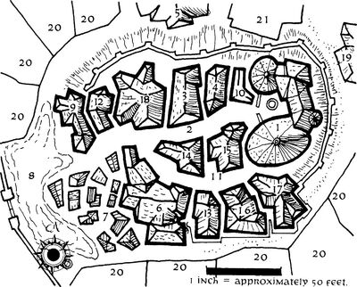 Bargewright Inn map