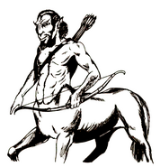 A centaur from 2nd edition.