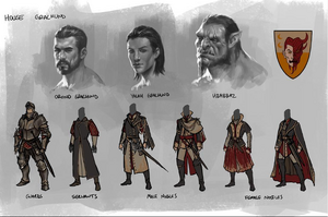 Concept art for House Gralhund, by Daarken.