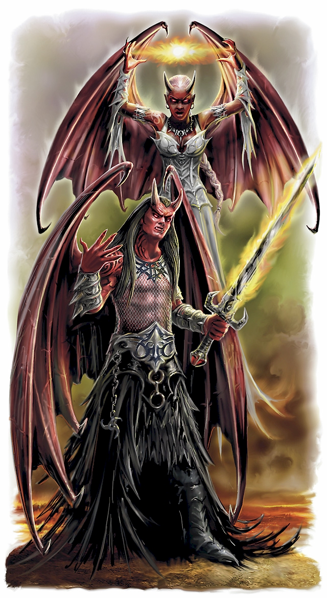 d&d half demon race d&d half demon race