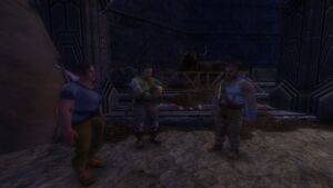 Tethymar outpost workers