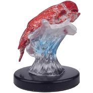 A miniature of a knucklehead trout from the IotR: Icewind Dale: Rime of the Frostmaiden set.