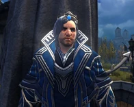 Gyrion's human appearance.