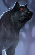 A sinister worg.