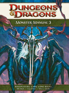 Lolth featured on the cover of Monster Manual 3 4th edition.