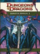 Lolth featured on the cover of Monster Manual 3 4th edition.