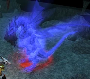 Icingdeath's ghost dragon form.