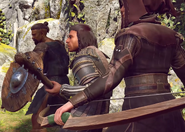 Remira (foreground), as she appeared in Baldur's Gate III Early Access.