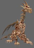 A dracolich as it appears in the game editor of Neverwinter Nights