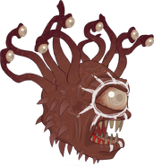 A depiction of a beholder from Idle Champions of the Forgotten Realms.