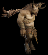 One of the minotaurs encountered in the Underdark.