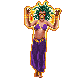 A medusa from 3DO's Advanced Dungeons & Dragons: Slayer (1995).