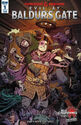 Cover B of Evil at Baldur's Gate #1