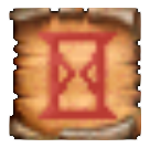 Symbol of the slow spell from Baldur's Gate.