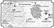 The map from the Parched Sea.