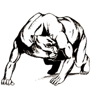 A werebear from 2nd edition.