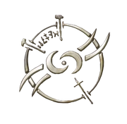A sigil symbolizing half-orcs.