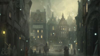 Waterdeep at Night