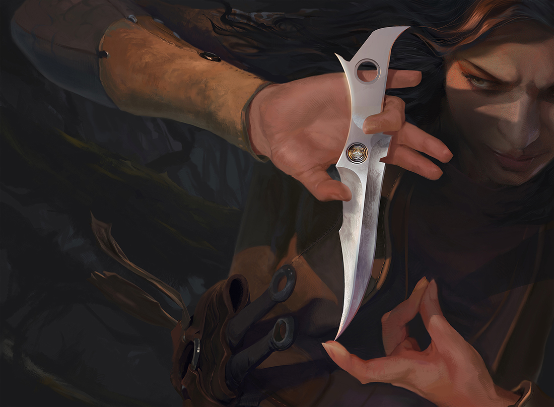 Throwing Knife, Magic Origins