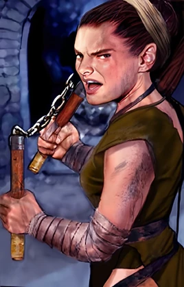 Halfling female monk NWN