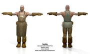A smithy outfit model, by Glenn Price.