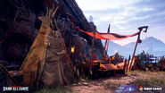 A barbarian tent from Icewind Dale.