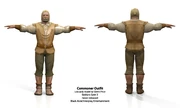 A commoner outfit model, by Glenn Price.