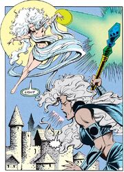 Selune v Shar DC Comics