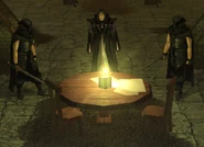 Zhentarim cell's meeting in the sewers of Daggerford.