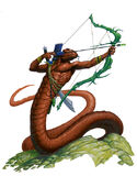 A yuan-ti holy guardian.