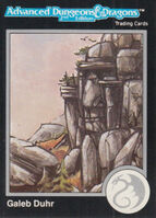 AD&D Trading Card #475 depicted a particularly enormous galeb duhr!