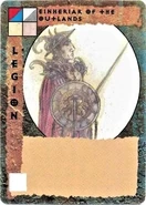 An einheriar card from the Blood Wars card game.
