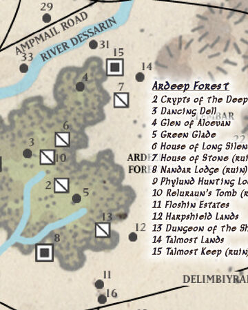 pic Forest Ruins Dnd Map ardeep forest forgotten realms wiki