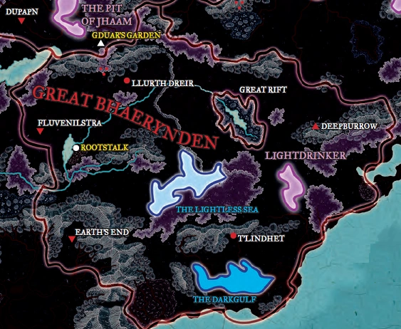Forgotten Realms Underdark Map Bhaerynden | Forgotten Realms Wiki | Fandom