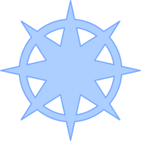 The holy symbol of Mystra.