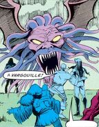 An illusory vargouille as depicted in the Advanced Dungeons & Dragons comics.