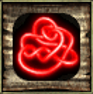 The spell symbol from Icewind Dale II.