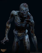 A reanimated human.
