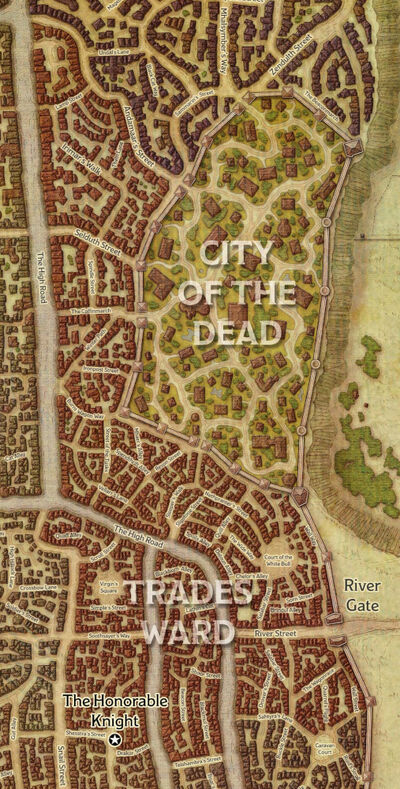 Trades Ward of Waterdeep map-5e