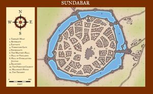 Sundabar map