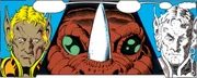 A basilisk's gaze petrifies .